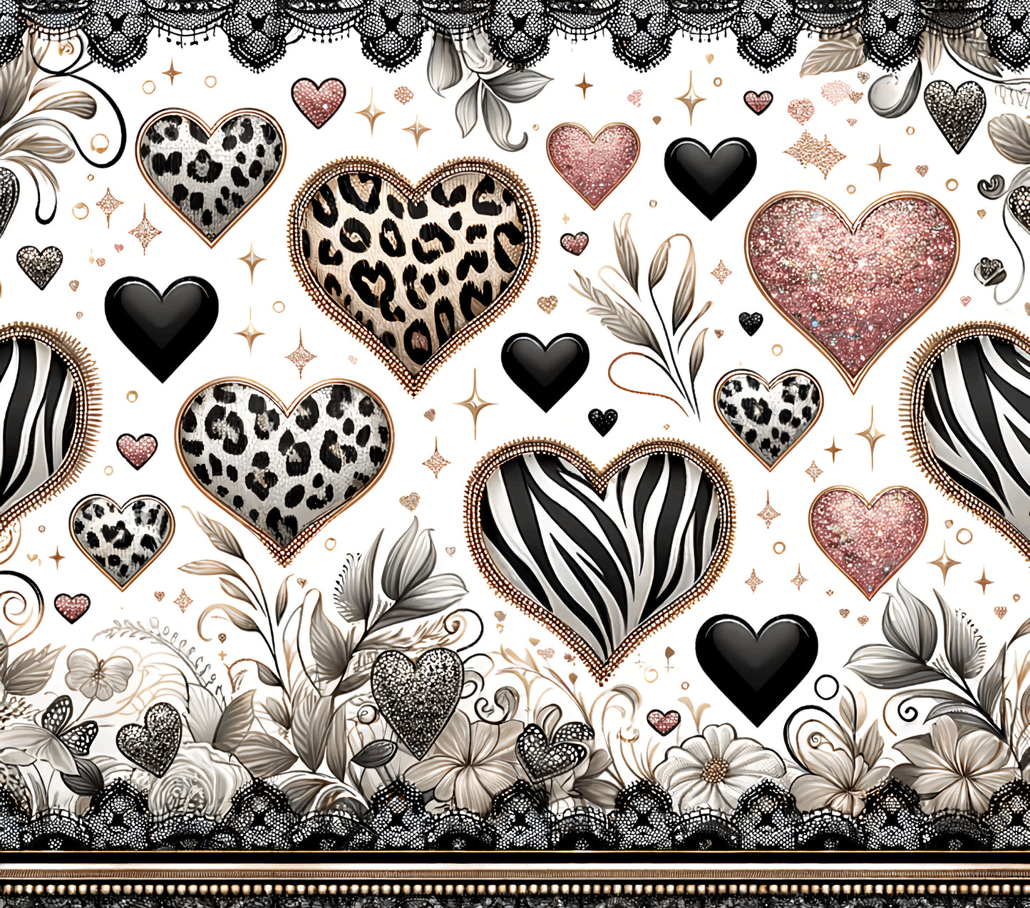 #097 Valentine Hearts CW