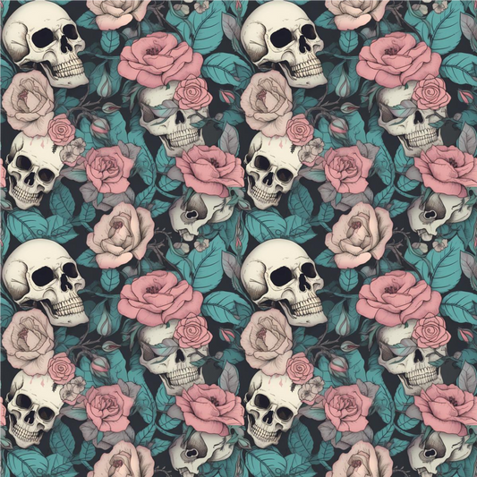 #088 Retro Skulls