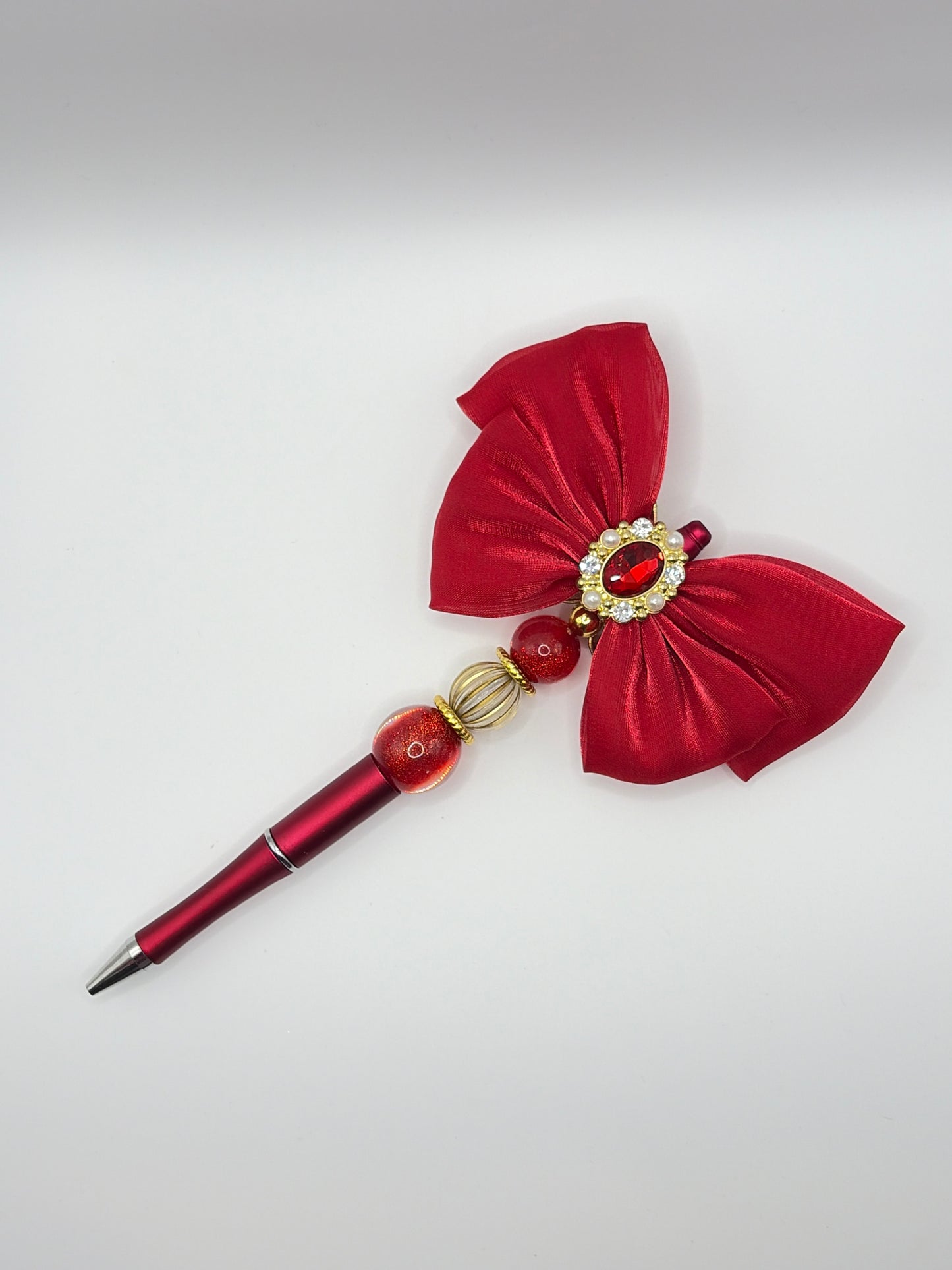 Red Butterfly with Bow PEN