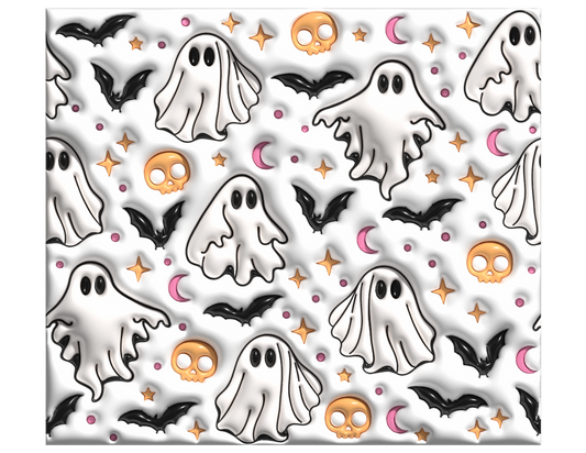 #031 Ghosts 3D Cup Wrap